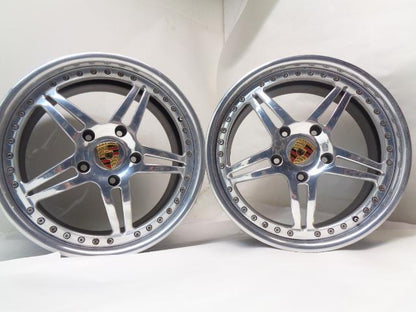 FORGELINE WHEEL FITS PORSCHE  SP3P 18X9.5 ET67.5 1 18X10.5 ET52.5 5X130 USED WR