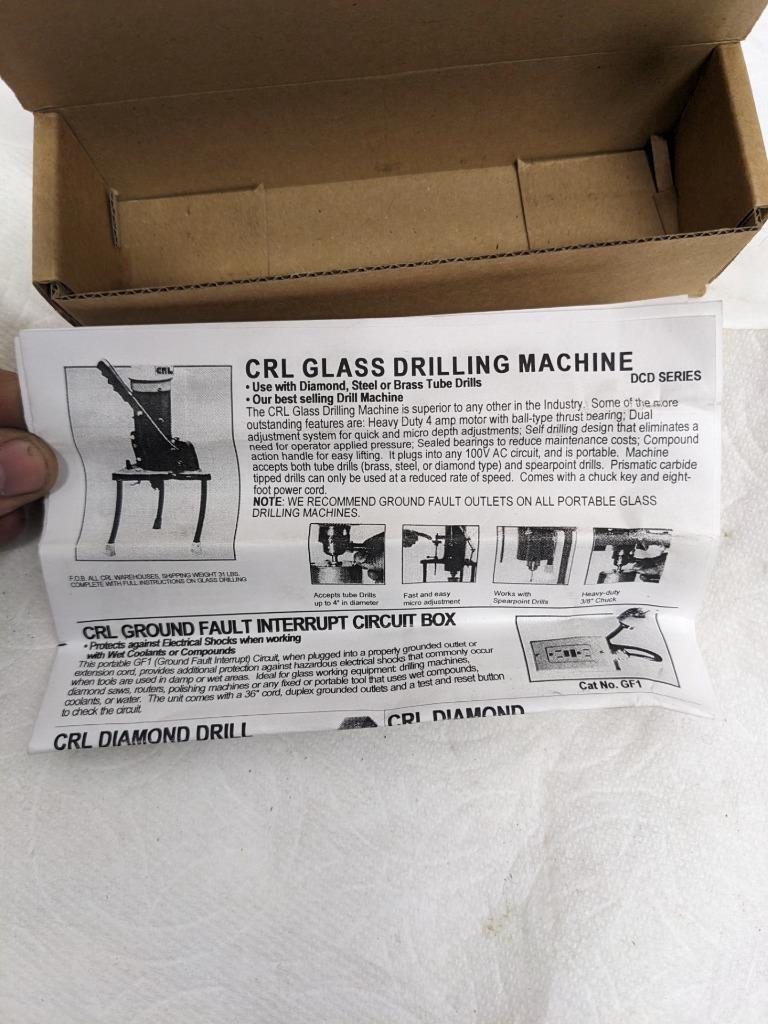 CRL HBT34 378438 3/4" BELGIAN THREAD ELECTRO-FORMED DIAMOND DRILL NEW D0