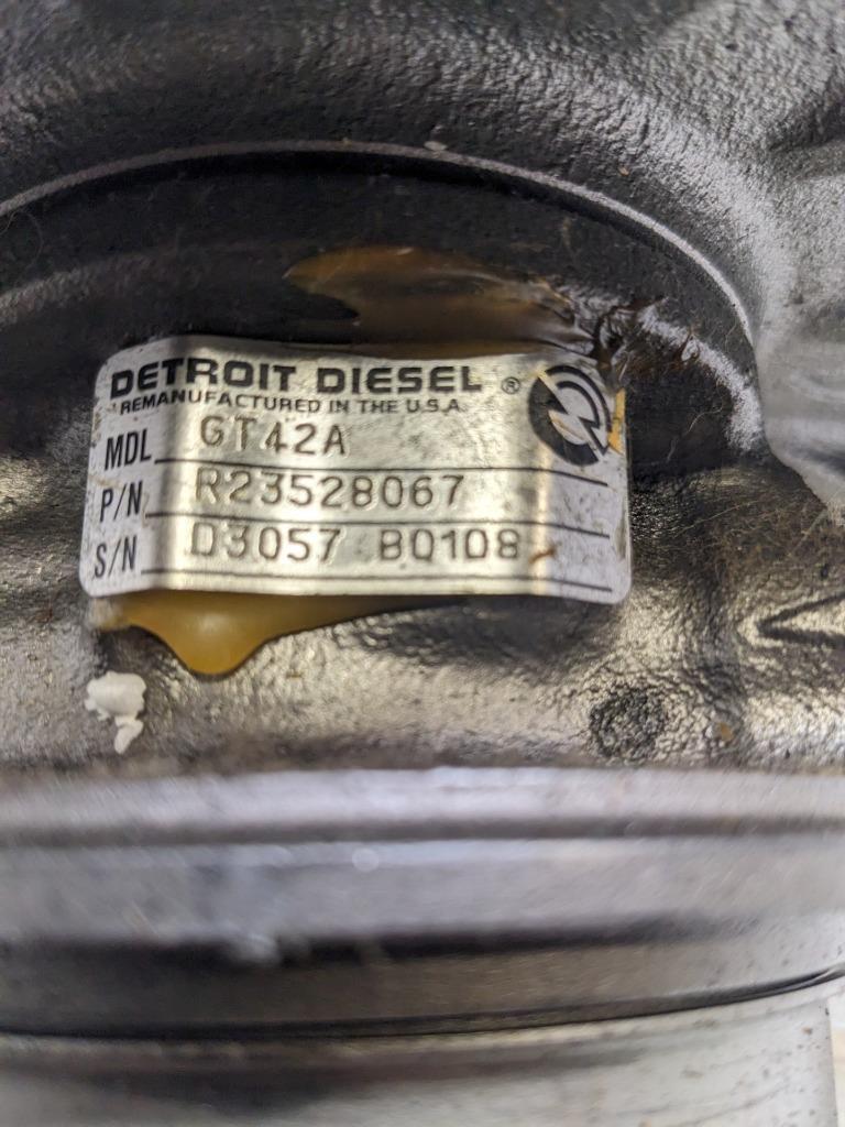 REMANUFACTURED DETROIT DIESEL TURBOCHARGER CARTRIDGE ONLY GT42A R23528067 E2