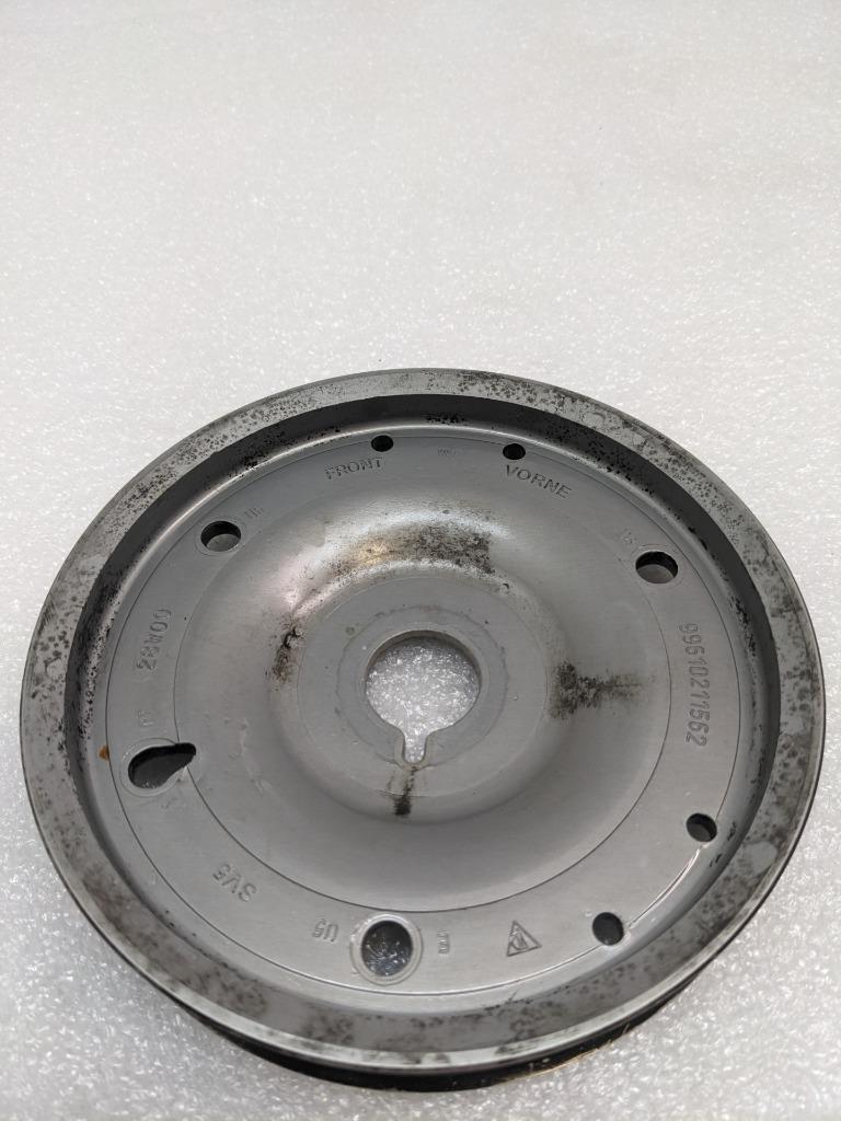 PORSCHE BOXSTER HARMONIC BALANCER CRANKSHAFT PULLEY 99610211562 USED 996GL2T1