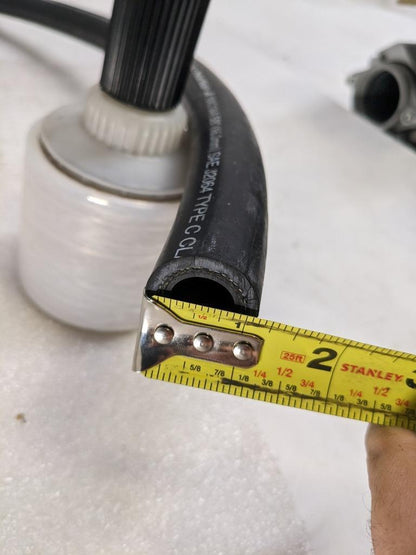 GATES 12AC134A POLARSEAL HYDRAULIC HOSE 7.16' OAL 5/8" ID NEW R3