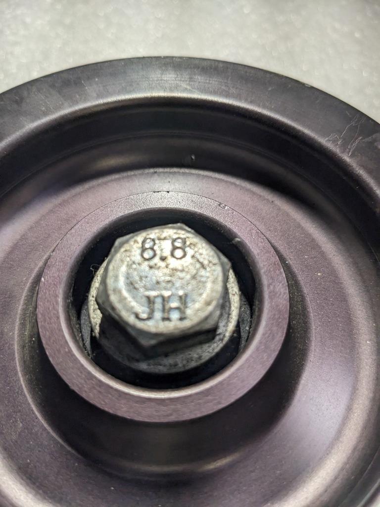 S/C BELT TENSIONER ASSEMBLY-8-RIB- (1986-1995) FORD 5.0L MUSTANG USED R15