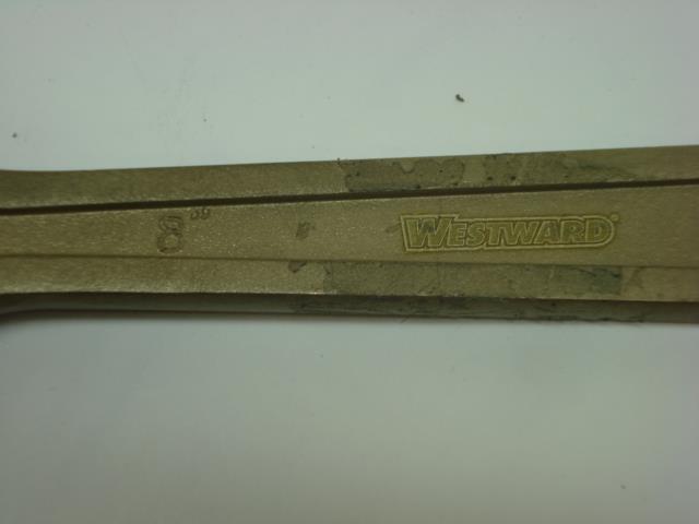 WESTWARD AW8NS 8" NON SPARKING ADJUSTABLE WRENCH R22T4