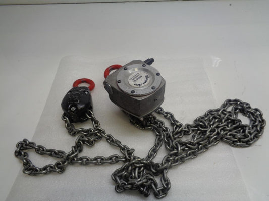 MORGAN AEROSAFE 3 TON/6000LB AEROSPACE GRADE WORM GEAR HOIST USED H2