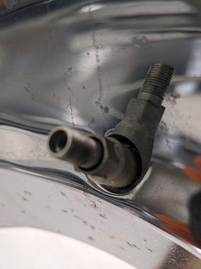 PAIR OF LEXANI LX-6 CHROME CUSTOM WHEELS 20X8.5 ET15 5X115 DISCONTINUED USED B2