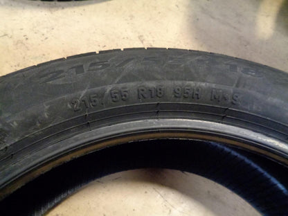 2 NEW TIRES PIRELLI CINTURATO P7 AS PLUS II 215 55 18 95H SL 3592300