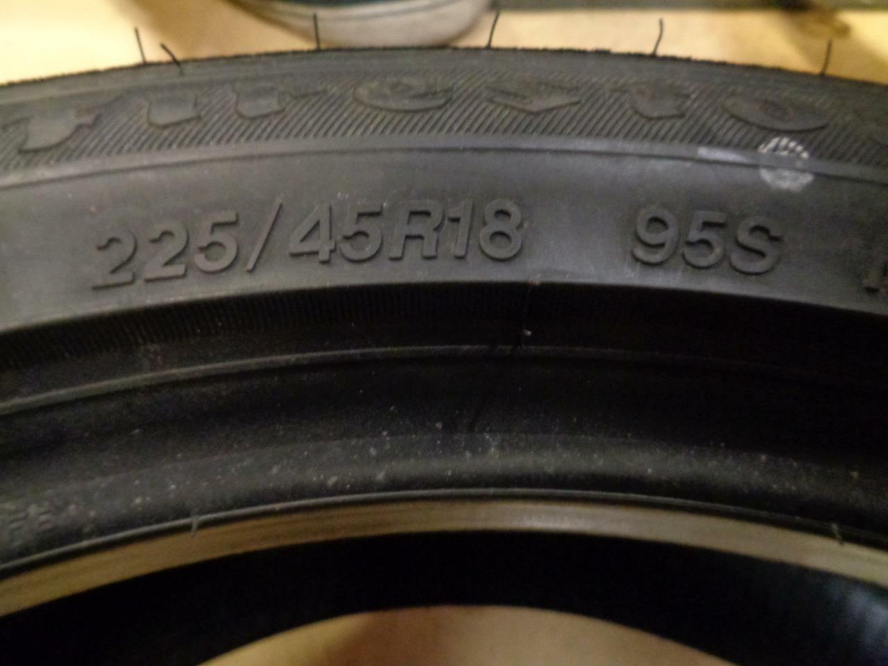 1 NEW FIRESTONE WINTERFORCE 2 225 45 18 95S XL TIRE 008661 Q1