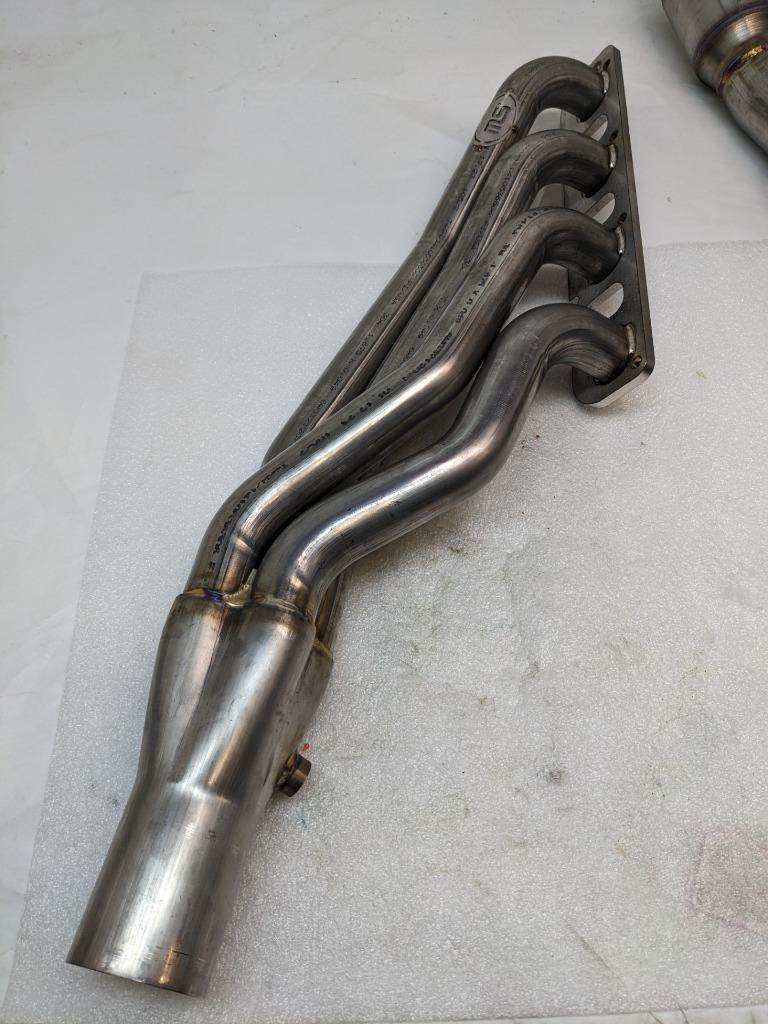 STAINLESS WORKS JEEP1862HCAT 1-7/8" HEADER KIT W/ MID PIPES FOR JEEP NEW B2