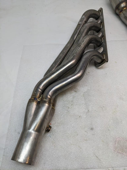 STAINLESS WORKS JEEP1862HCAT 1-7/8" HEADER KIT W/ MID PIPES FOR JEEP NEW B2