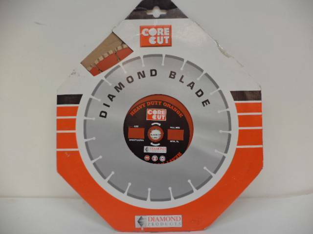 NEW CORE CUT HEAVY DUTY ORANGE 14x125 H.P. TURBO DIAMOND BLADE 58451 SP1T1