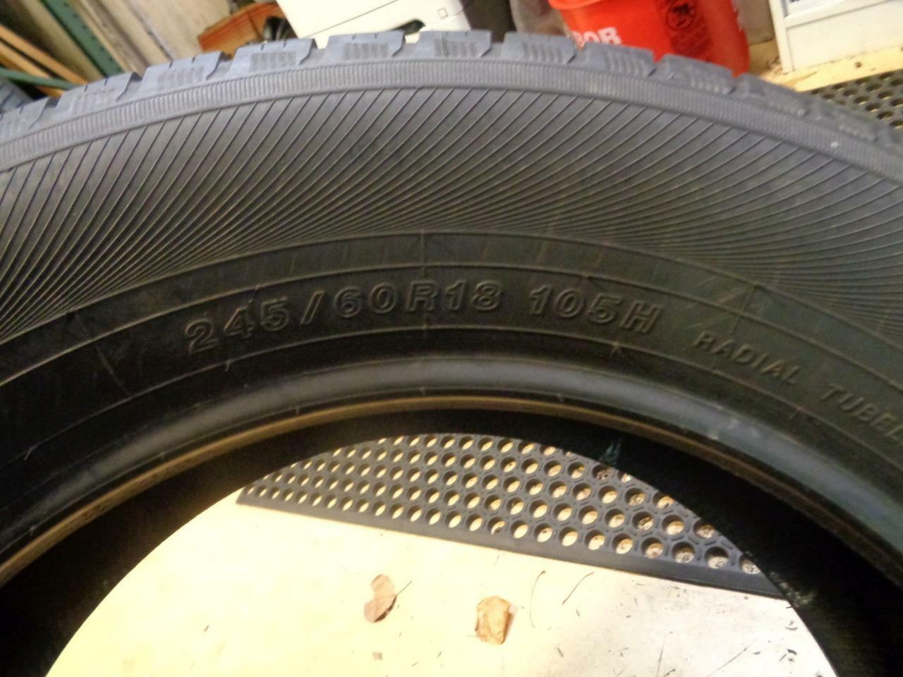 1 DEMO YOKOHAMA YK-CTX 245 60 18 105H  TIRE 05419