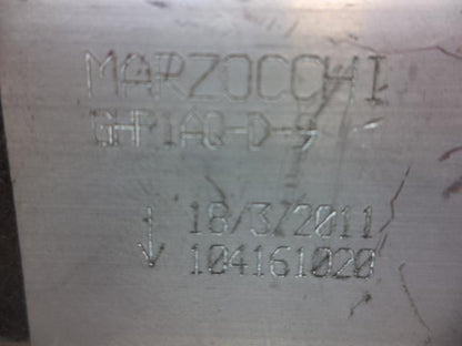 NEW MARZOCCHI HYDRAULIC GEAR PUMP GHP1AQ-D-9 ALUMINUM R32T2