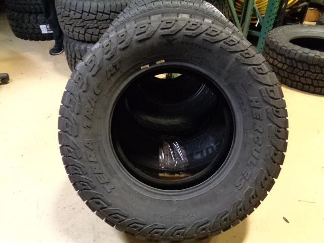 2 HERCULES TERRA TRAC A/T X-VENTURE LT 265 70 18 124/121S LRE 10 PLY TIRES 02685