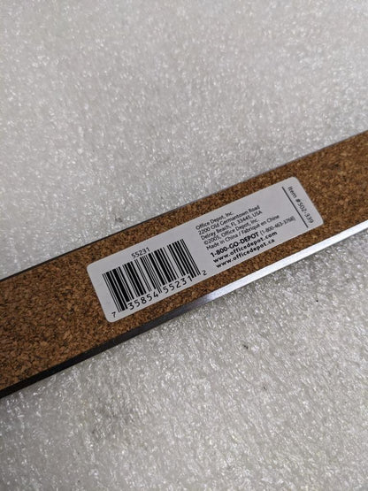 ACME UNITED ACM10417 STAINLESS STEEL RULERS 40893 (12-PACK) 18" NEW R13T2