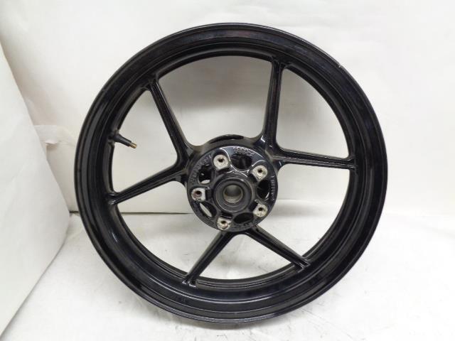 USED ENKEI KAWASAKI SPORTBIKE BLACK 3 TWIN SPOKE WHEEL 17x3.5 BORE 25.8mm WR