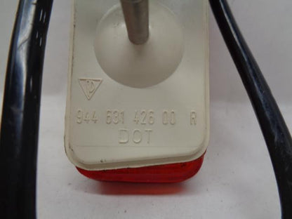 USED PORSCHE RIGHT REAR SIDE MARKER LENS w/ WIRING 944 631 426 00 R25T4