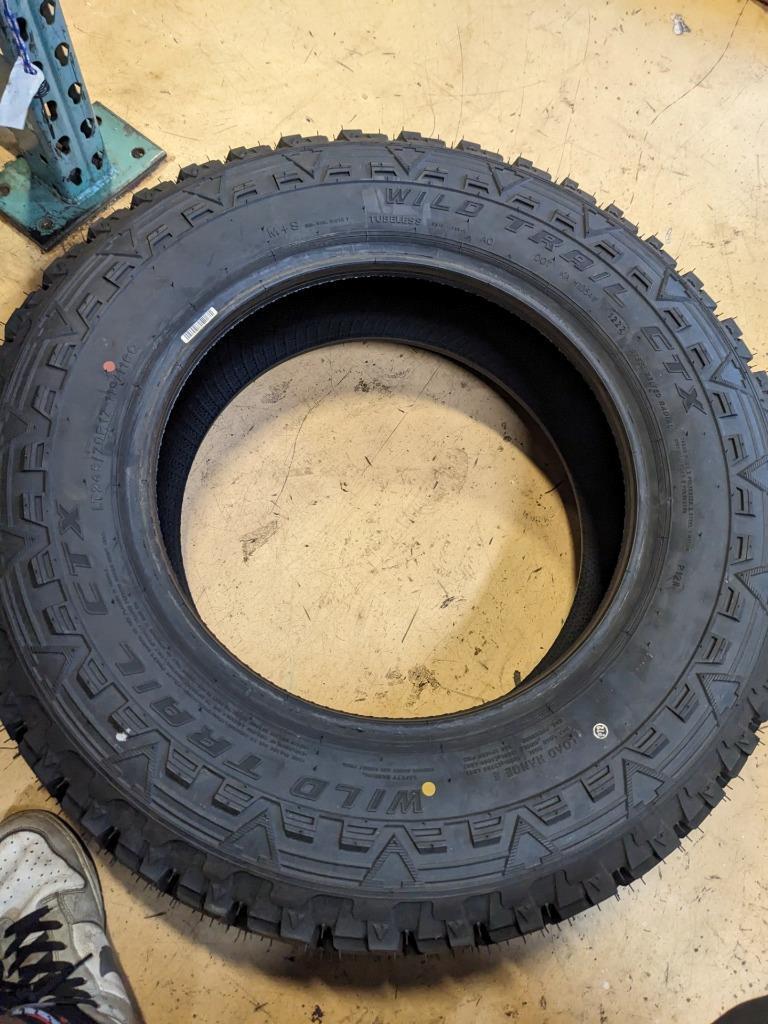 WILD TRAIL CTX LT 245/70R17 119/116Q LRE 10PLY TIRE WCX70 CQ3