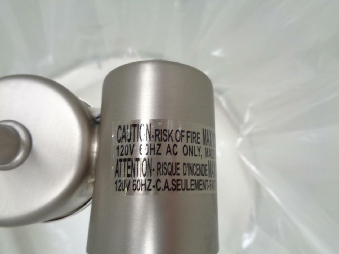 NEW 120V 60HZ AC ONLY HANGING CEILING LAMP ALUMINUM TAKES 60 WATT BULBS SR