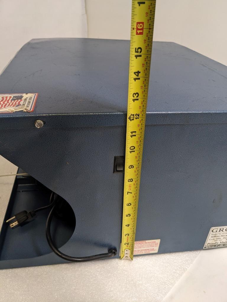 GROBET 47.2026 DUST COLLECTOR W/ 1/2HP MOTOR 110V 50/60HZ NEW D0