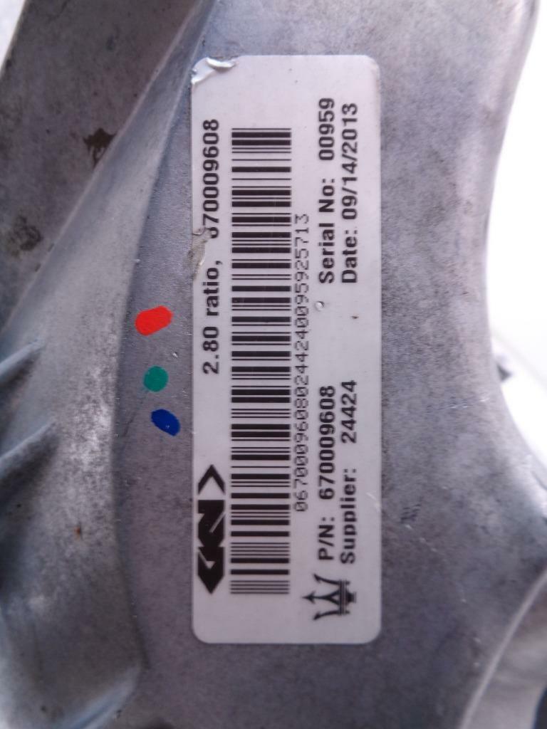 NEW GENUINE MASERATI DIFFERENTIAL ASSEMBLY FOR QUATTROPORTE/GHIBLI 670009608 K2