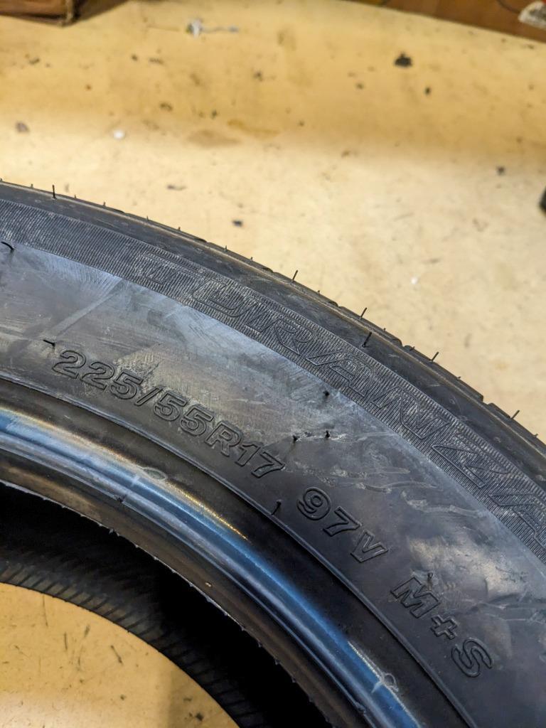 BRIDGESTONE TURANZA QUIET TRACK P 225 55 17 97V SL TIRE 000081 CQ2