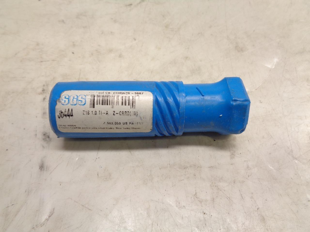 NEW SGS 36444 Z1 Z-CARBIDE HIGH PERFORMANCE END MILL 1"x1-1/2" 4 FLUTE R22T6BD