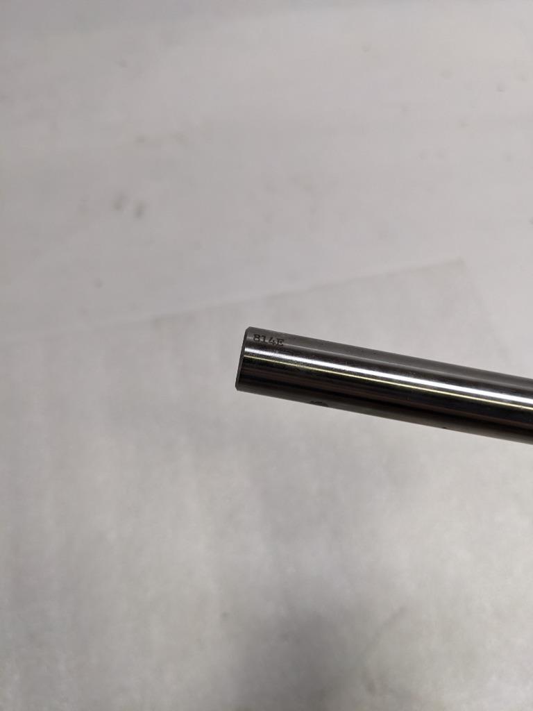 HANNIBAL CARBIDE TOOL 400175 REAMER 17.5MM W/ STRAIGHT SHANK/FLUTES NEW R22T5