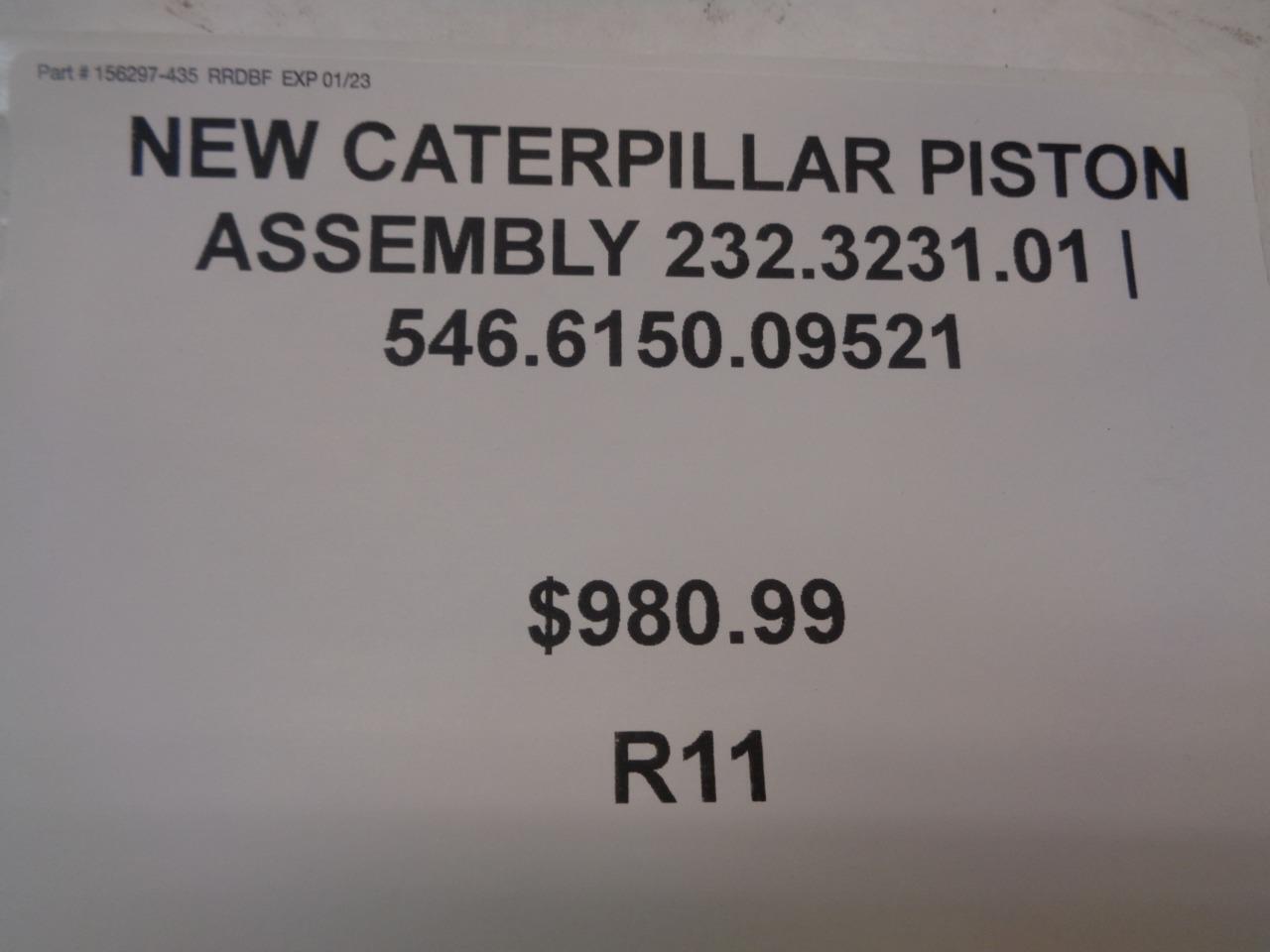 NEW CATERPILLAR PISTON ASSEMBLY 232.3231.01 | 546.6150.09521 | 232.3232 R11