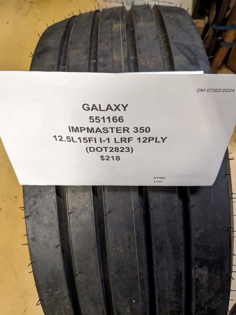 GALAXY IMPMASTER 350 12.5 L 15 FI I-1 LRF 12PLY TIRE 551166 CQ3