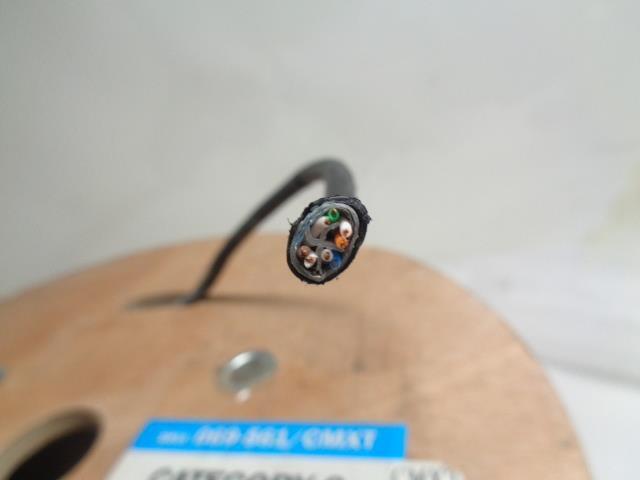 VC VERTICAL CABLE 069 561/CMXT CAT6 F/UTP 1000FT SHIELDED DIRECT BURIAL NEW H2