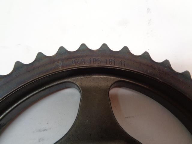 USED GENUINE 03-19 PORSCHE CAYENNE CAMSHAFT SPROCKET 948 105 181 11 R31T3