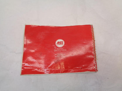 GENUINE 1989 PORSCHE 944 WARRANTY & MAINTENANCE BOOK R25