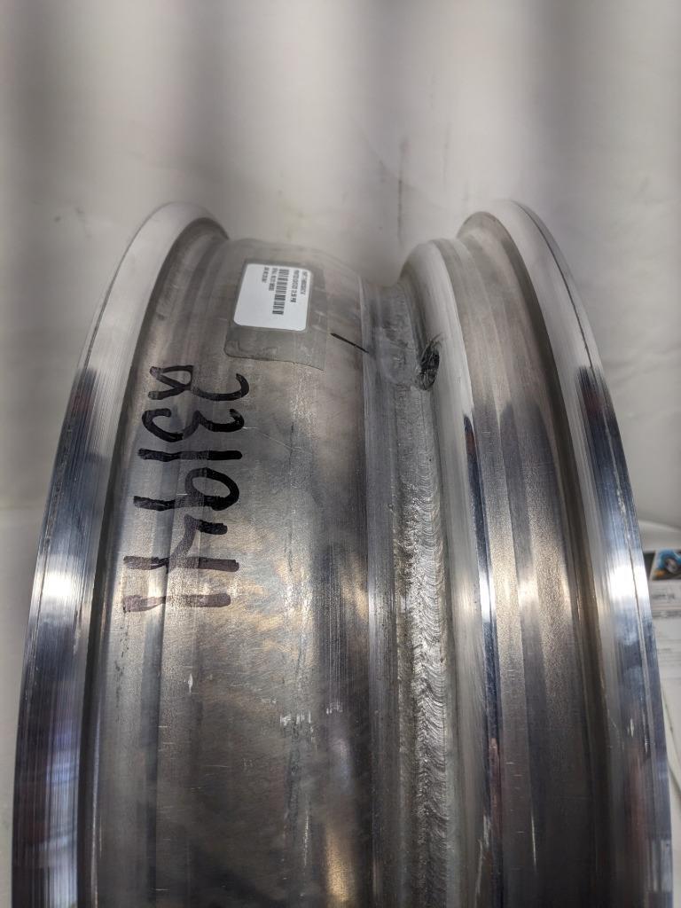 1 WELD 71HB8050A21A S71 WHEEL 18X5 5X114.3 ET-23 BLACK CENTER POLISHED NEW B2