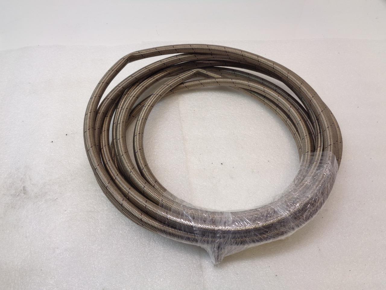 NEW UNBRANDED BRAIDED HOSE 1/2" (O.D) 25 FEET 3 INCHES LONG R3