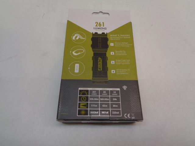 NEW FIRST TACTICAL TRITAC FLASHLIGHT 261 LUMENS 141004-019 SR