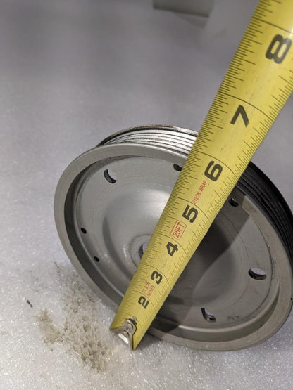 PORSCHE 911 BOXSTER CRANKSHAFT SERPENTINE PULLEY 99610211562 USED 996B.G.L.