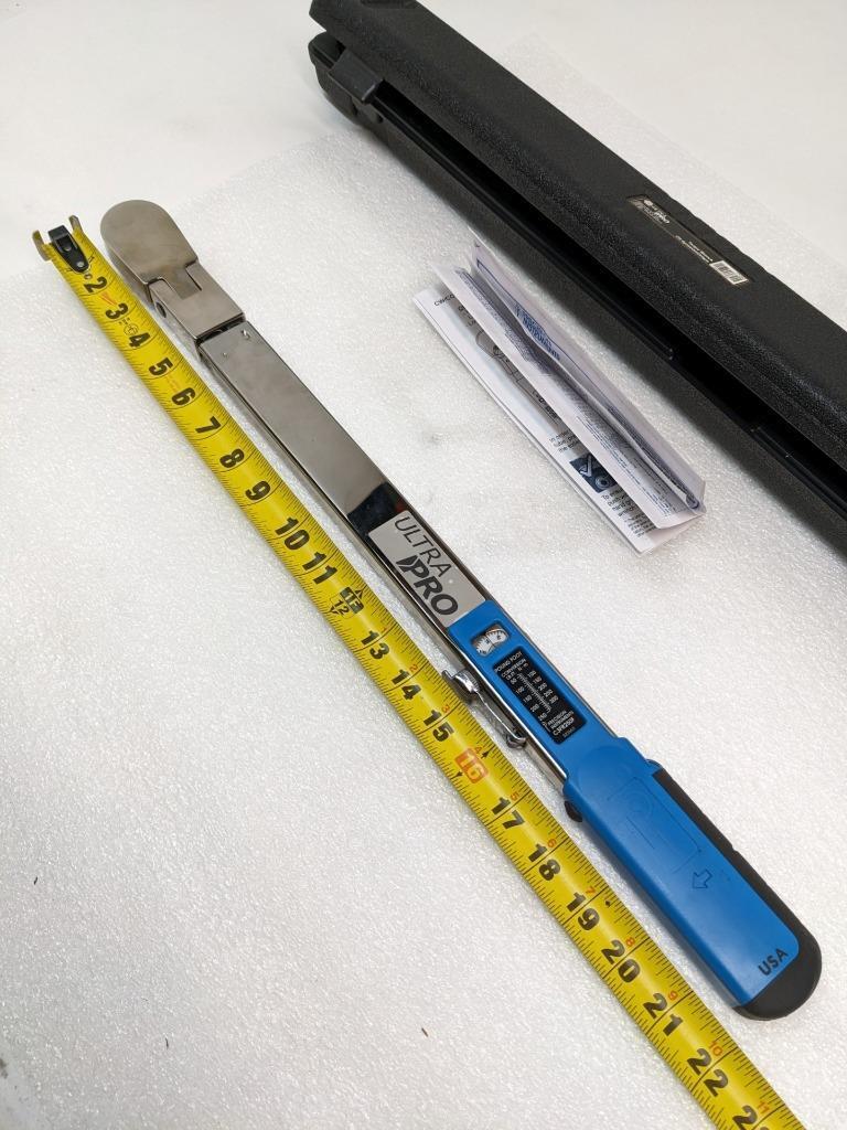 ULTRAPRO 17080 SPLITBEAM TORQUE WRENCH C3FR250F 1/2" DRIVE 50-250 FT-LBS NEW R27