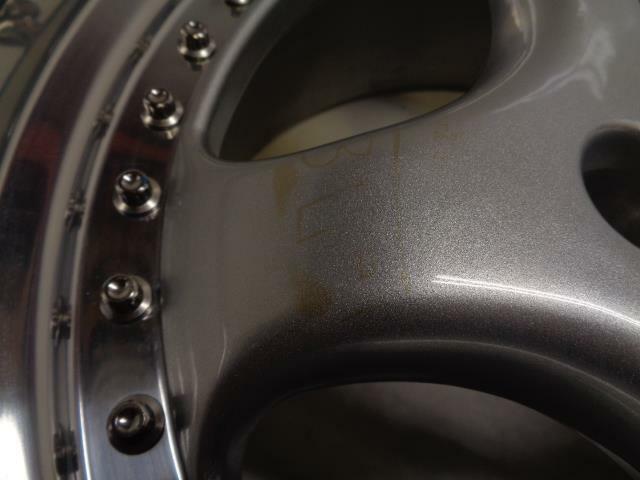 RH 3.6 Turbo Front 18X8.5 5X130 ET47 3PC SILVER WHEEL PORSCHE STYLE WHEEL NEW