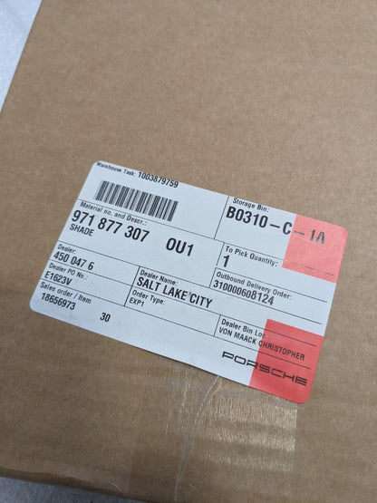 PORSCHE 9718773070U1 SUNROOF COVER FOR 2017-2023 PANAMERA NEW PGB2