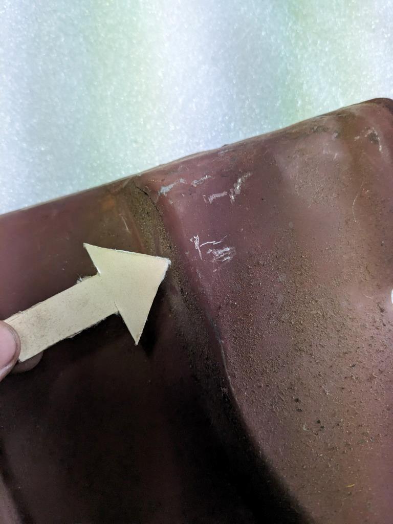 PORSCHE 53906640 LEFT ENGINE PULLEY END COVER PLATE FOR PORSCHE 356 NEW R24T4