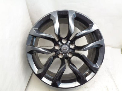 USED NISSAN 18X9 ET1 5X114.3 10 SPOKE OEM GLOSS BLACK WHEEL WR