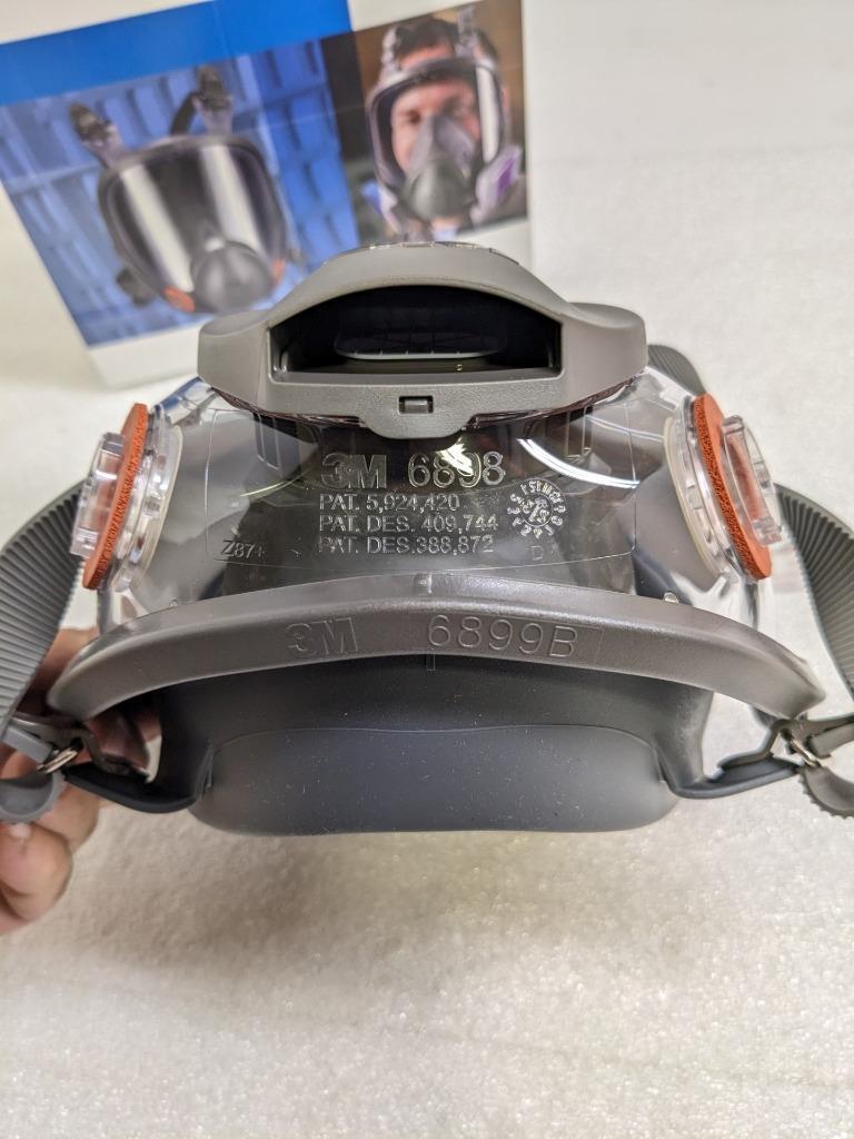 3M 6900 FULL-FACE LARGE RESPIRATOR MASK H-1472 NEW BSR3.1