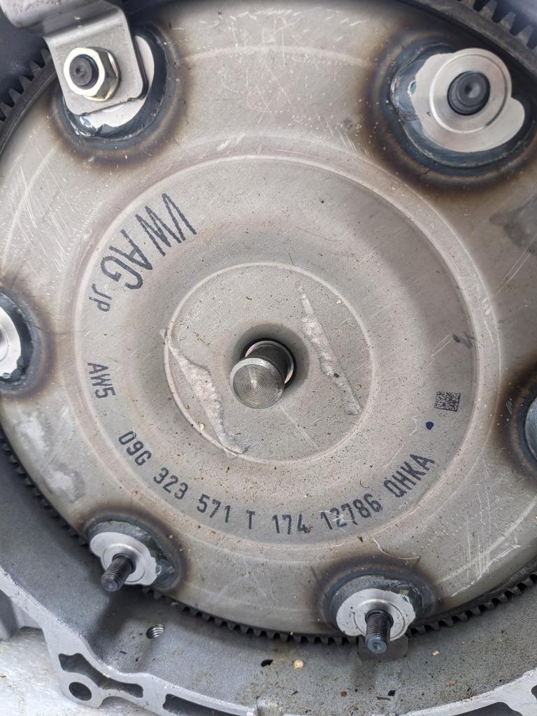 VOLKSWAGEN 096321107 AUTOMATIC TRANSMISSION FOR 2020 VW PASSAT SEDAN USED I2