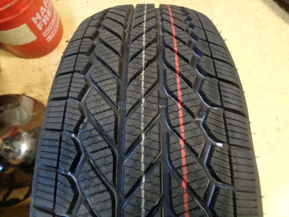 2 BRIDGESTONE WEATHERPEAK P 235 55 18 100V SL ALL WEATHER TIRES 009666 BQ4