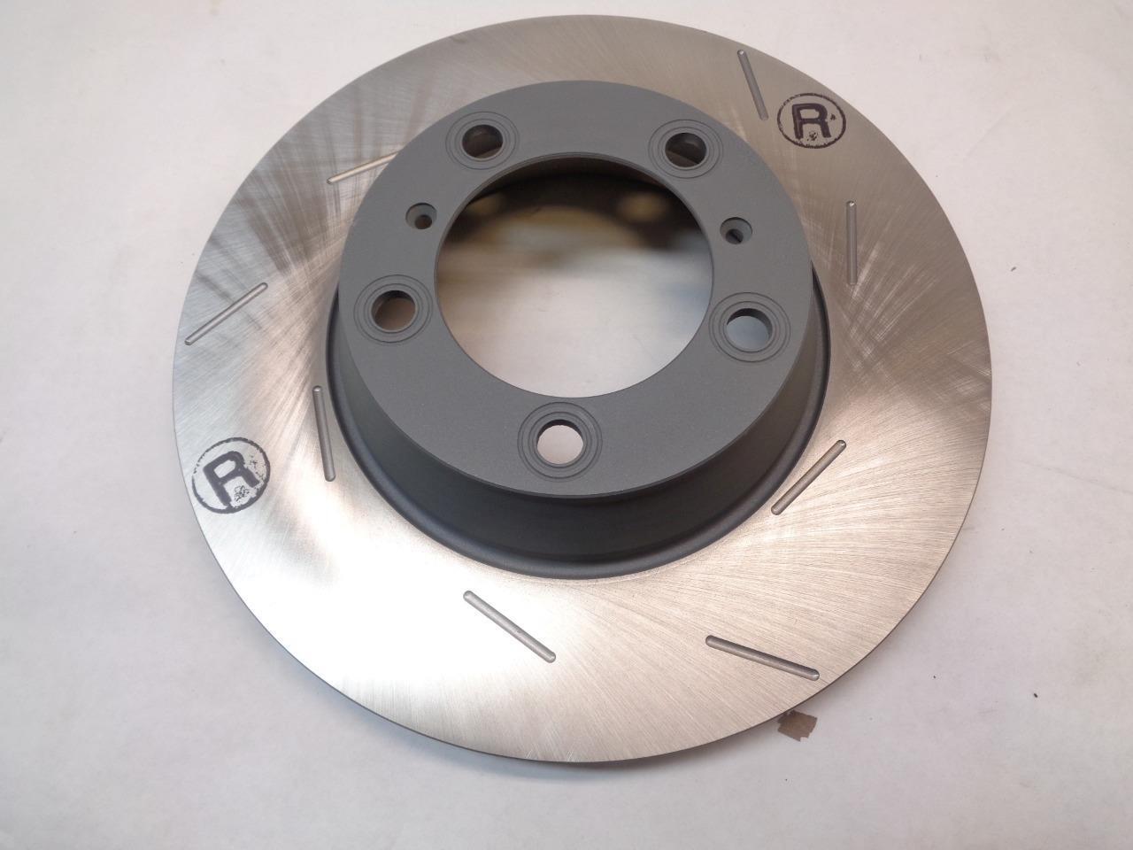 SEBRO 205862C 2010+ PORSCHE PANAMERA REAR RIGHT SLOTTED BRAKE ROTOR R21