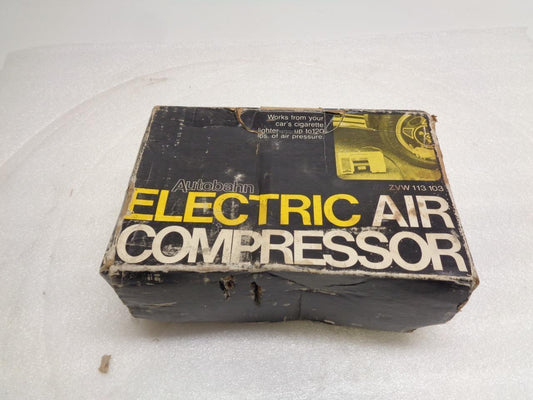 GENUINE VINTAGE NEW AUTOBAHN ELECTRIC AIR COMPRESSOR ZVW113103 IN BOX SR