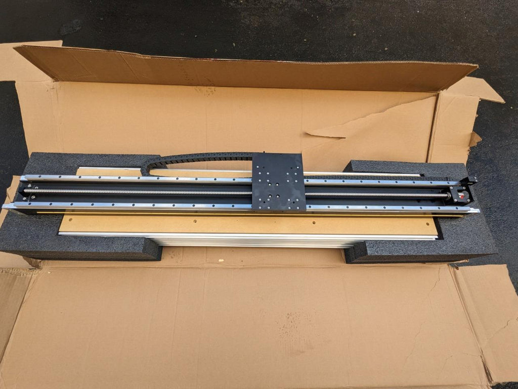 SHAPEOKO CNC ROUTER T-SLOT HYBRID TABLE 48"X49" AND ROUTER ONLY #1 B2 BOX 1