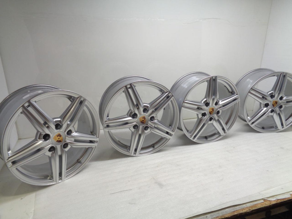 4 USED GENUINE PORSCHE CAYENNE 2011-18 WHEELS 19X8.5 ET59 5X130 SR