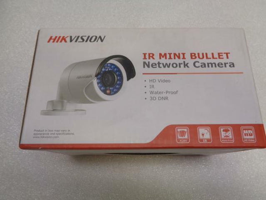 NEW HIKVISION WATER-PROOF IR HD 3D DNR MINI BULLET NETWORK CAMERA R4TB