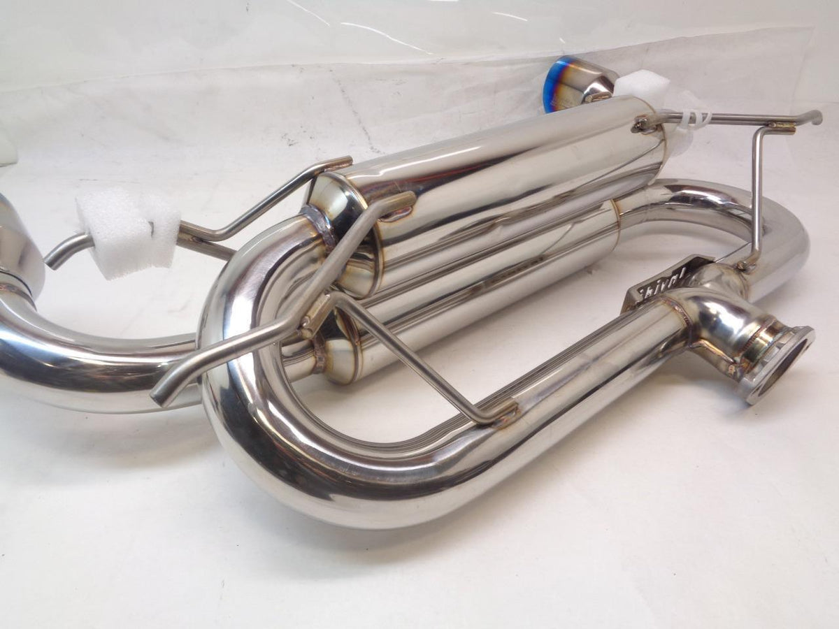 INVIDIA GEMINI R400 DUAL LAYERED TITANIUM TIP EXHAUST MUFFLER FOR BRZ/86/FRS SR